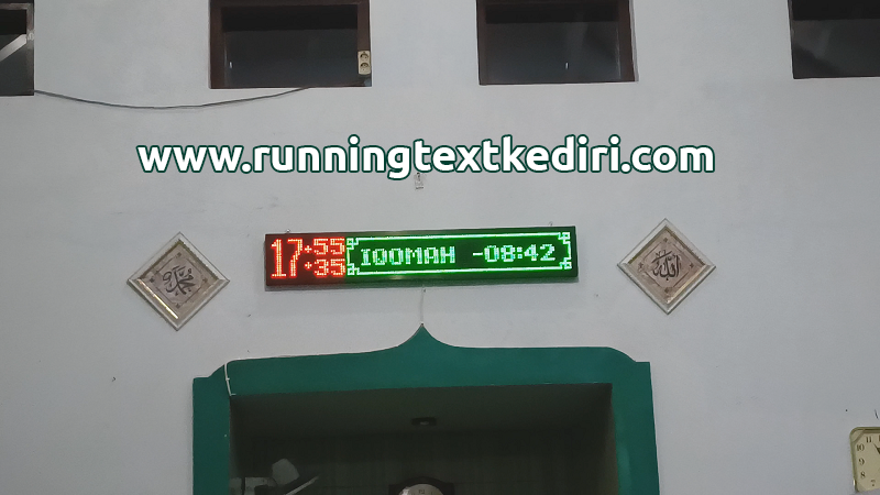 <p>Pemasangan jadwal sholat bila anda membeli jadwal sholat secara paket anda akan dapatkan garansi dari kami dan pemasangan dari kami, harga paket dari kami ini akan lebih hemat untuk anda dan barang yang kami jual juga berkualitas terbaik jadi anda tidak perlu merasa khawatir bila berbelanja di toko, anda akan merasa puas.</p>